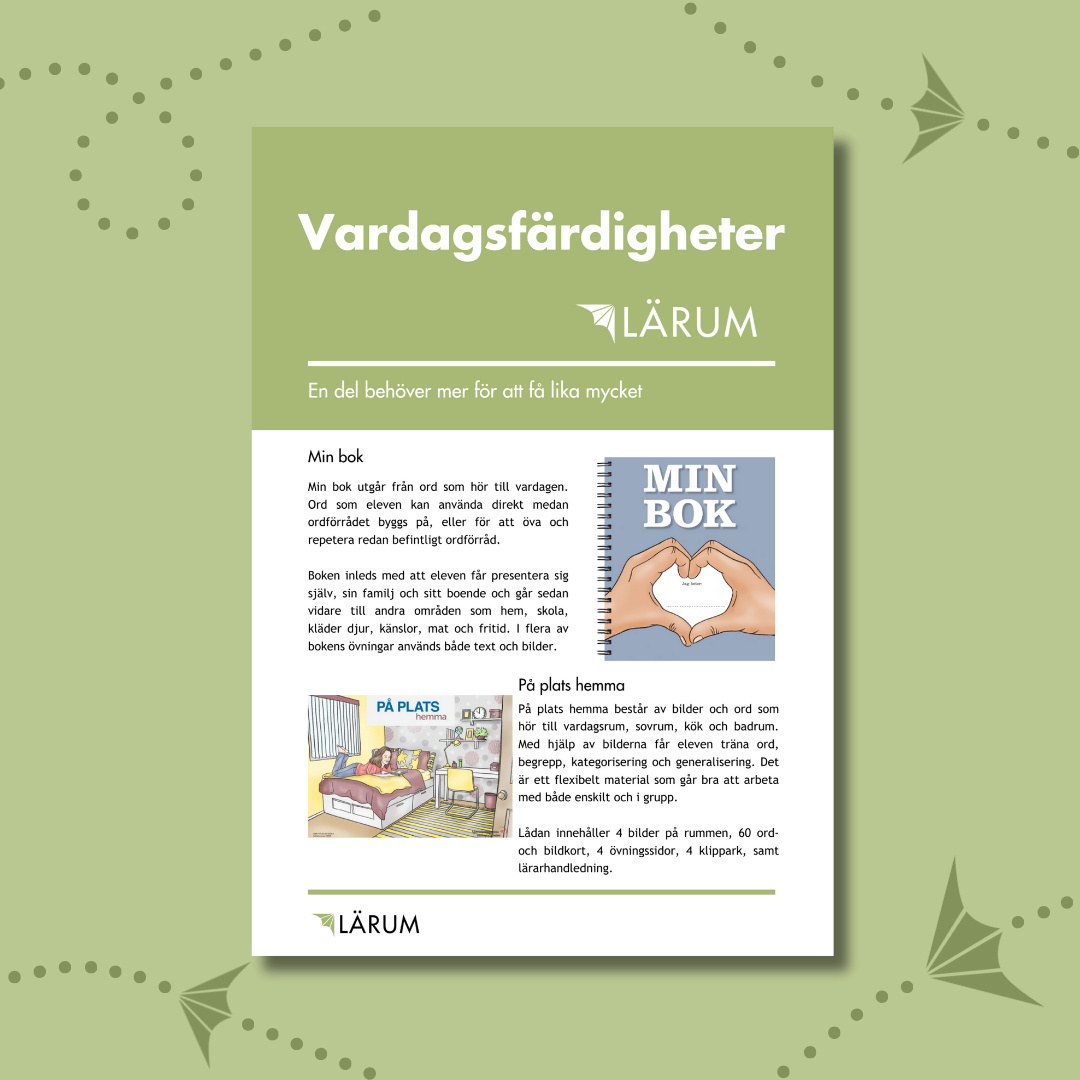 Pärmbilden för Infoblad - Vardagsfärdigheter